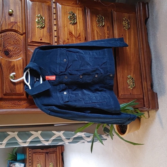 Joe Fresh Jackets & Blazers - NWT Women's Joe FreshTeal Corduroy Jacket